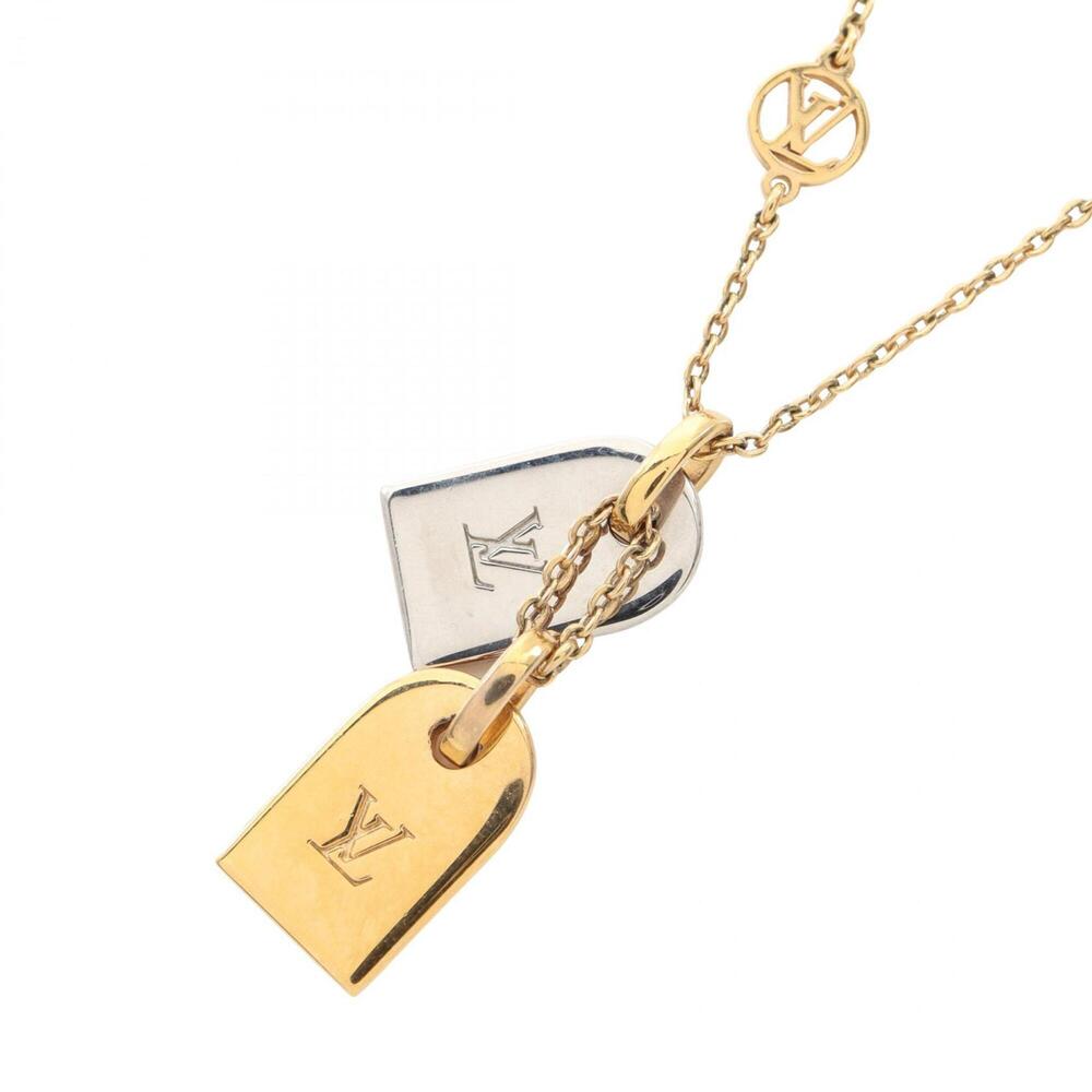 LOUIS VUITTON Gold Necklace - Picture 2 of 7